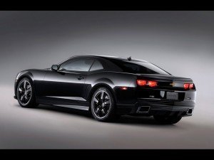 Chevrolet Camaro Black Chevrolet Camaro SS 2011 Perto