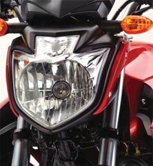 Farol da Yamaha Fazer YS250 2012 Novo farol da Yamaha Fazer YS250 2012