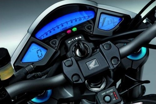 Honda CB1000R 2012 equipamentos Medidores da Honda CB1000R 2012