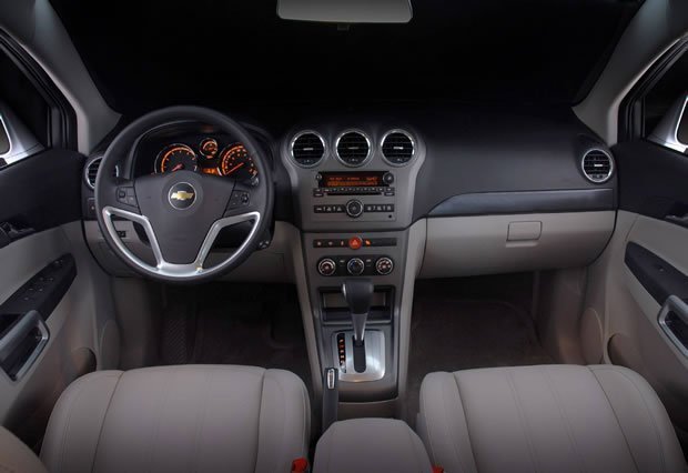 Parte interna Chevrolet Captiva Interior Captiva