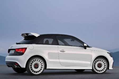 Lateral do Audi A1 Quattro Lateral do A1 Quattro