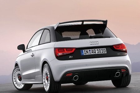 Traseira do Audi A1 Quattro Traseira do A1 Quattro