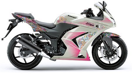 Kawasaki Ninja 250R para mulheres Kawasaki Ninja 250R feminina