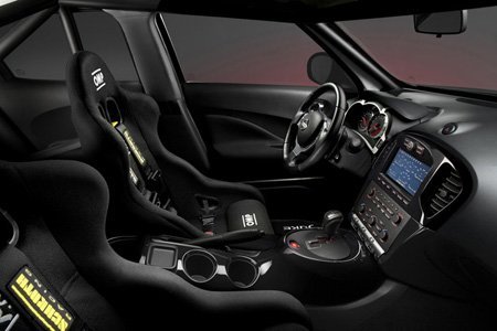 Interior do Nissan Juke-R interior do Juke-R da Nissan