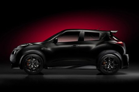 Lateral do Nissan Juke-R Lateral do Juke-R da Nissan