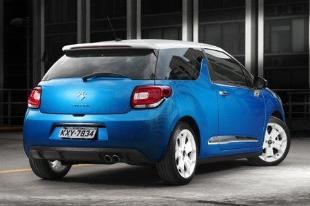 Traseira do Citroën DS3 Traseira do DS3