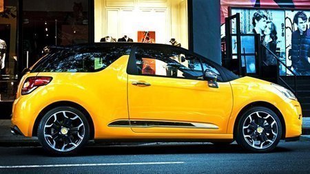 Lateral do Citroën DS3 Lateral do DS3