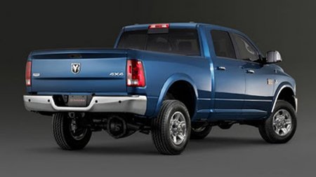 Traseira da Dodge RAM 2500 Traseira da RAM 2500