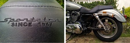H-D Sportster 1200 Custom (detalhe) Sportster 1200 Custom (detalhe)