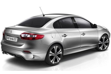 Traseira do Renault Fluence GT Traseira do Fluence GT