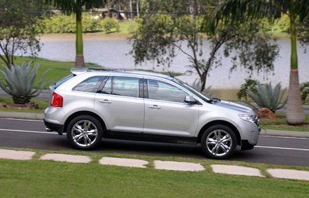 Lateral do Ford Edge Lateral do Edge