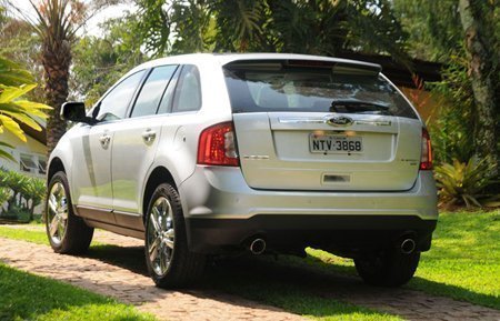 Traseira do ford Edge Traseira do Edge