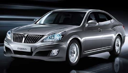 Frente do Hyundai Equus Frente do Equus