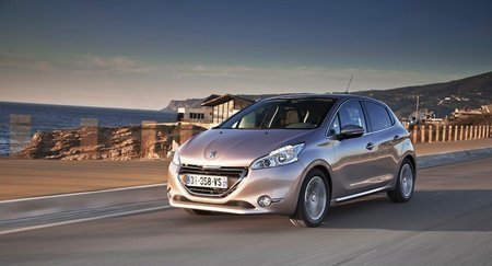 Frente do Peugeot 208 Frente do 208
