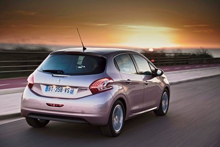 Traseira do Peugeot 208 Traseira do 208