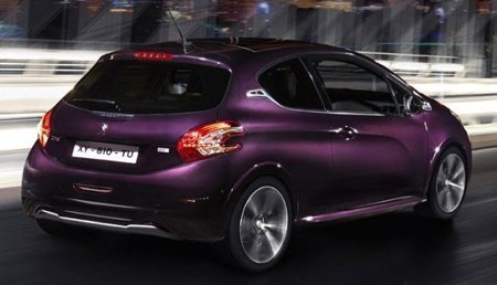 Traseira do Peugeot 208 XY Traseira do 208 XY