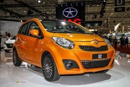 Frente do J2 da JAC Motors Frente do J2