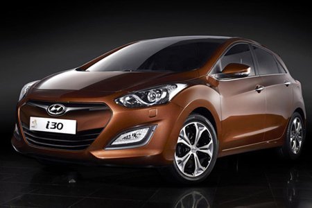 Frente do Novo Hyundai i30 Frente do Hyundai i30 2013