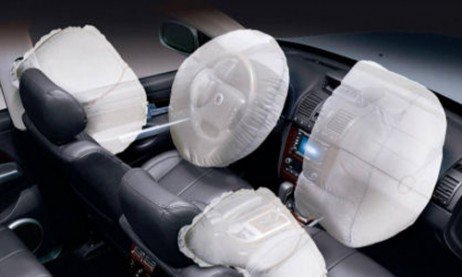 Posicionamento dos airbags Mais segurança para motorista e passageiros