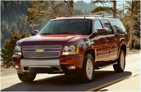 Frente do Chevrolet Suburban Chevrolet Suburban (frente)