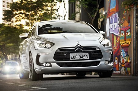 Design frontal do Citroën DS5: robustez com modernidade! Frente do DS5