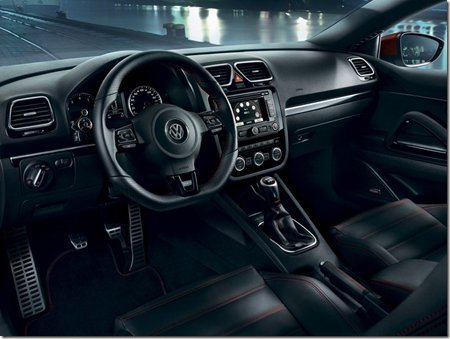 Interior do Volkswagen Scirocco GTS Interior do Scirocco GTS