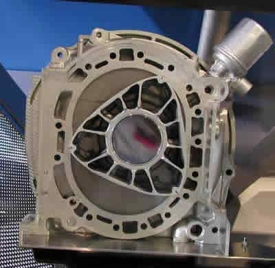 Imagem do núcleo do motor rotativo Como funciona o motor rotativo?