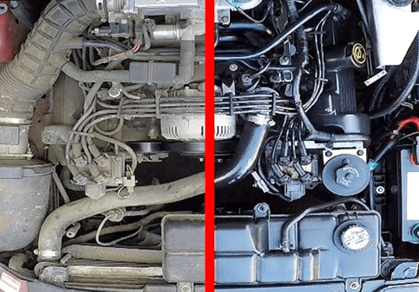 Como é a limpeza técnica de um motor? Limpeza técnica de motor