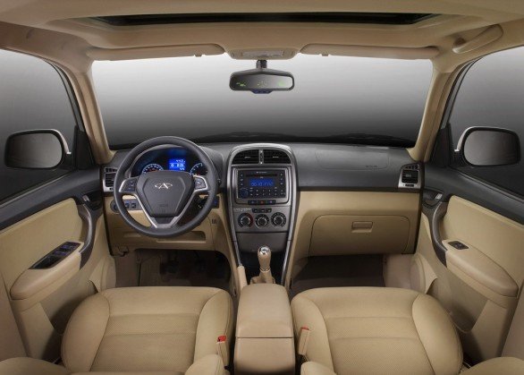 Chery Tiggo 2012 área interna