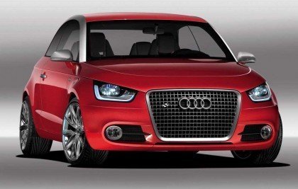 Frente do carro Audi A1