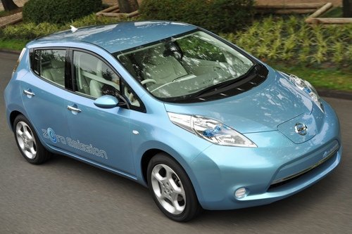 Como é o Nissan Leaf