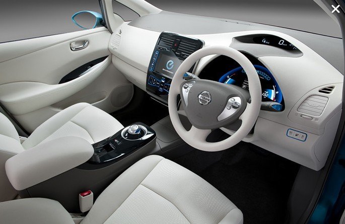 Nissan Leaf - Carro de Garagem Nissan Leaf - Carro de Garagem