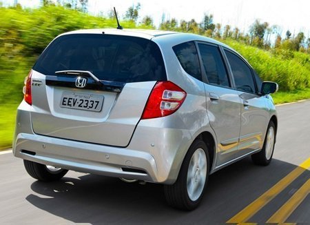 Traseira do Novo Fit 2013