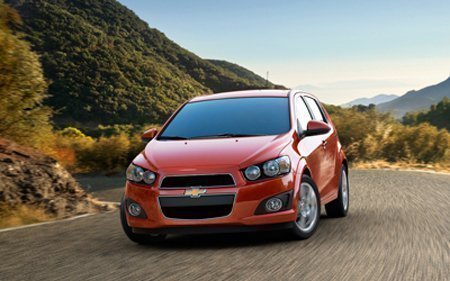 Frente do Chevrolet Sonic