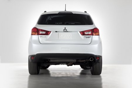 Traseira do Mitsubishi ASX