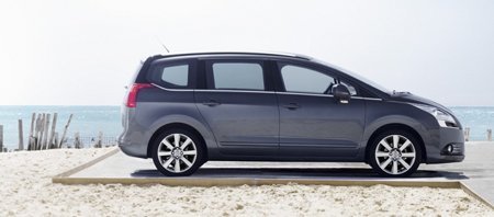 Lateral do 5008 da Peugeot