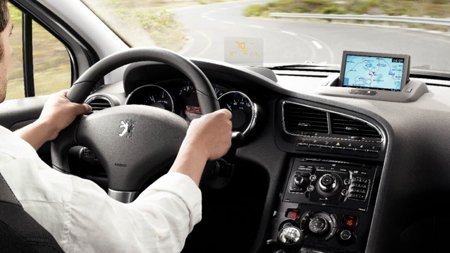 Painel do 5008 da Peugeot