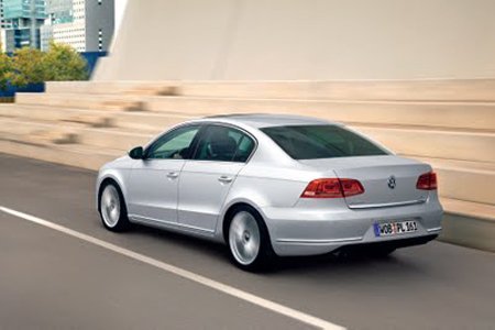 Traseira do Passat 2012