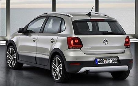 Traseira do cross Polo