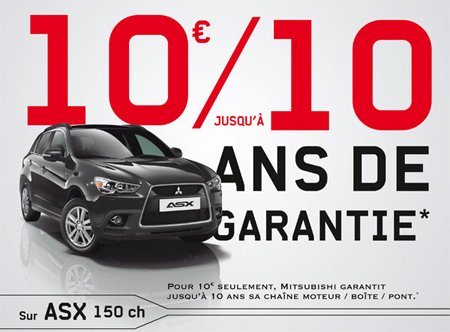 Mitsubishi ASX na França