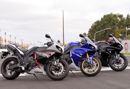 Cores da Yamaha YZF-R1