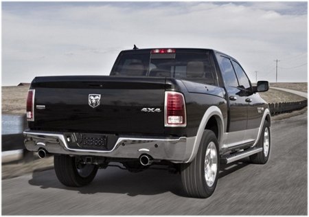 Traseira da RAM 1500