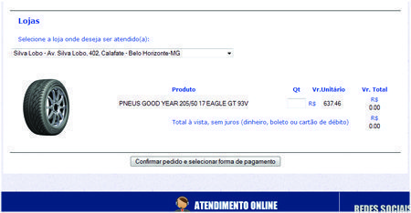 Pneus nacionais
