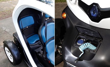 Detalhes do Twizy