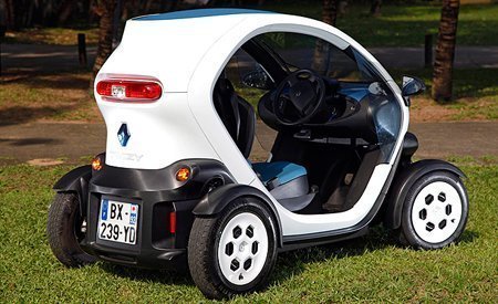 Traseira do Twizy