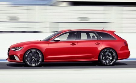 Lateral do RS6 Avant
