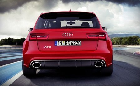 Traseira do RS6 Avant