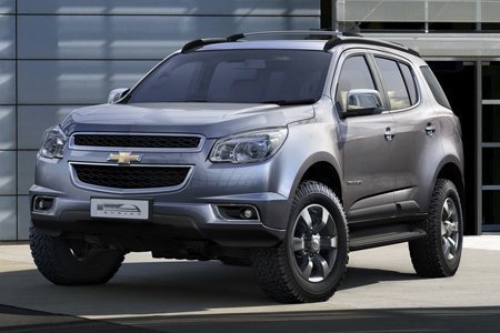 Frente da Trailblazer 2013