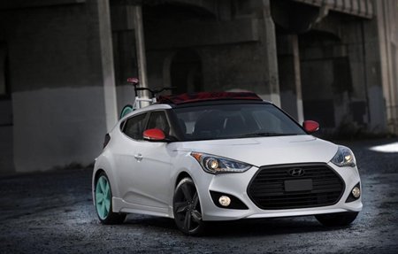 Frente do Veloster C3 Roll Top