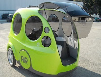 Características dos carros movidos a ar